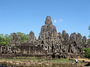 Bayon from a distance