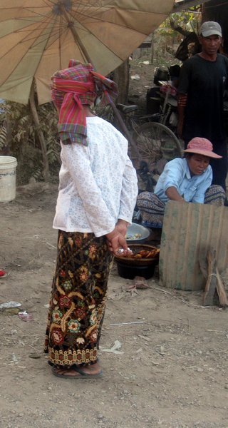 Traditional Cambodian dress