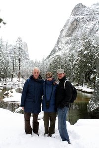Devin, Jerry and I in Yosemite