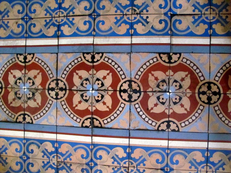 Spanish floor tiles