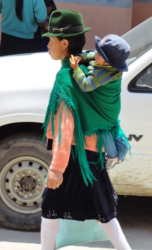 Mother and baby in Zambahua