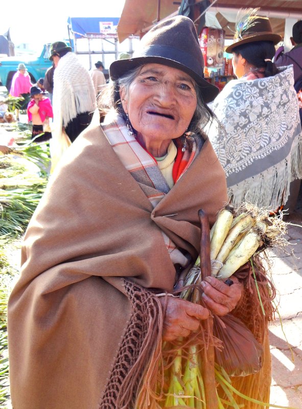 Little old lady in Zambahua