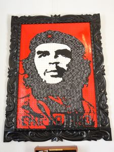 Che Guevara - Made from dominoes!