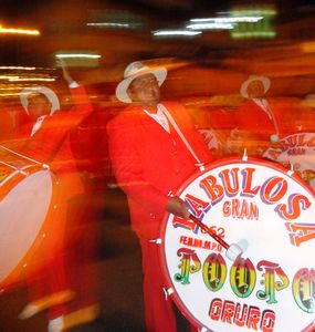 Dancing Poop band from Oruro