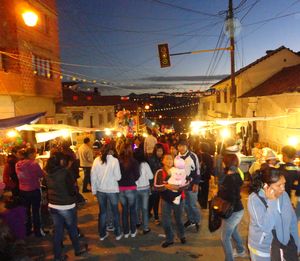 Street festival in Sucre