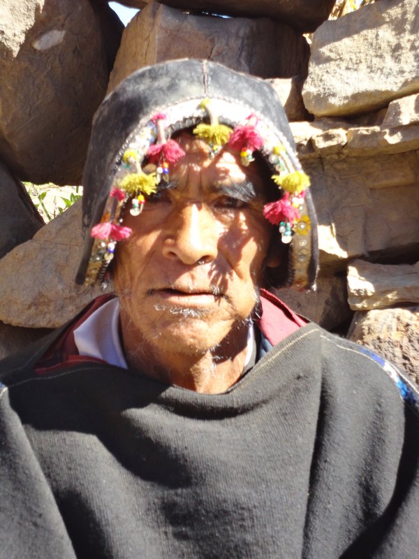 Tarabuco elderly man