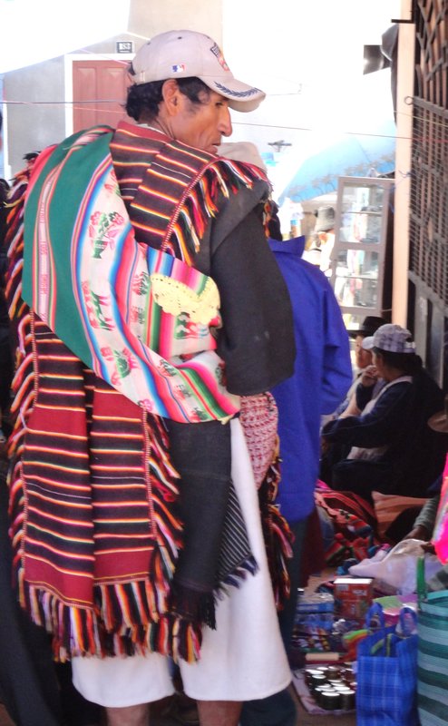 Traditional poncho