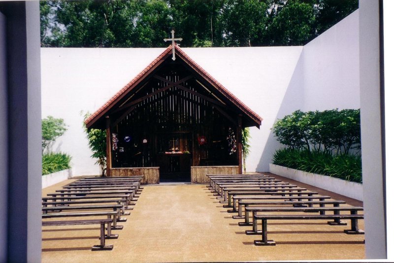 The chapel at Changi Prison in Singapore
