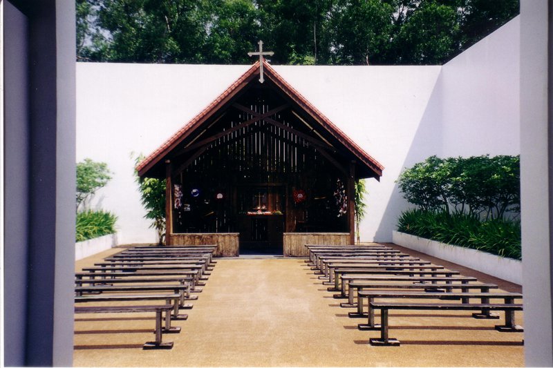 Changi Prison chapel and memorial in Singapore