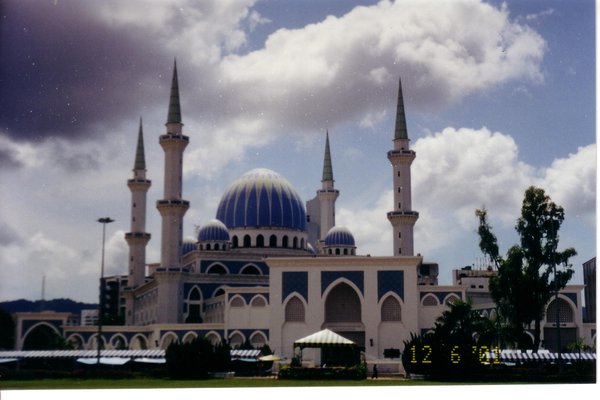 The beautiful mosque in Kuantan
