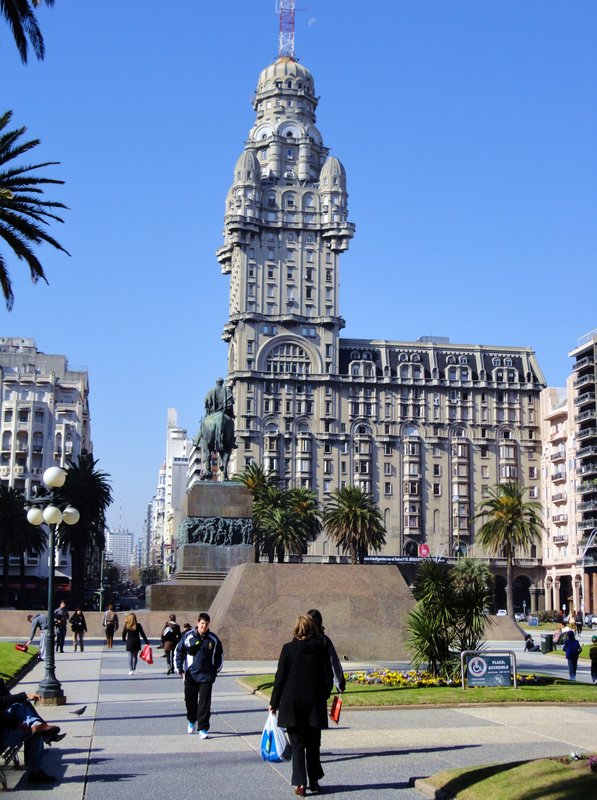 The impressive Palacio Salvo, once the tallest building in South America.