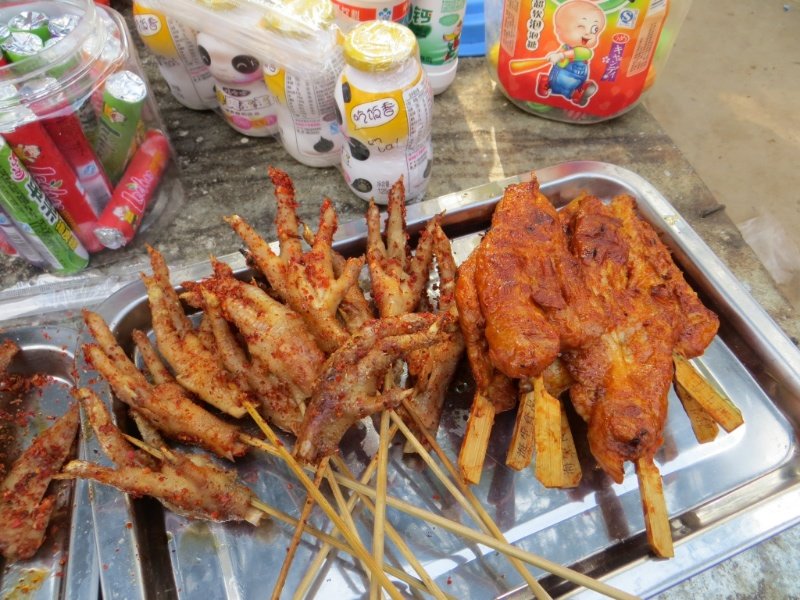 Chicken feet for lunch anyone?
