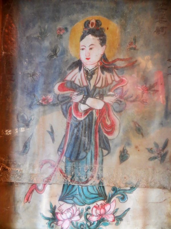 Wall painting in the temple