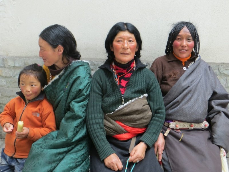 Tibetan family