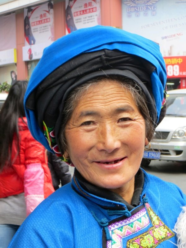 Tibetan lady
