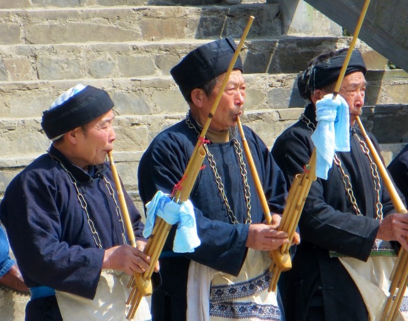 Musicians in Langde Shang