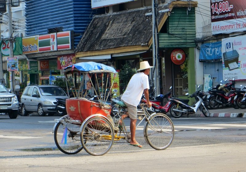 Rickshaw in Ubon Ratchathani