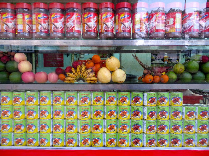 Fruit juice stall