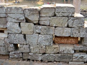 Missing stone  - temple jigsaw restoration 
