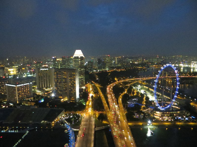 Singapore skyline from the Skypark