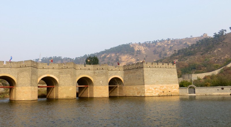 Some of the arches over the river