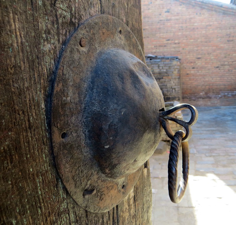 Door knob in hutong area