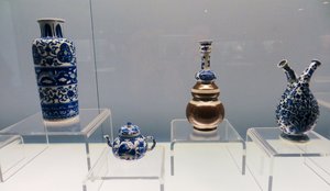 Blue and white porcelain in the Shanghai Museum