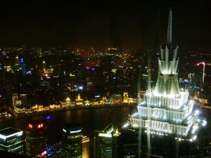 From the top of the Jinmao Tower
