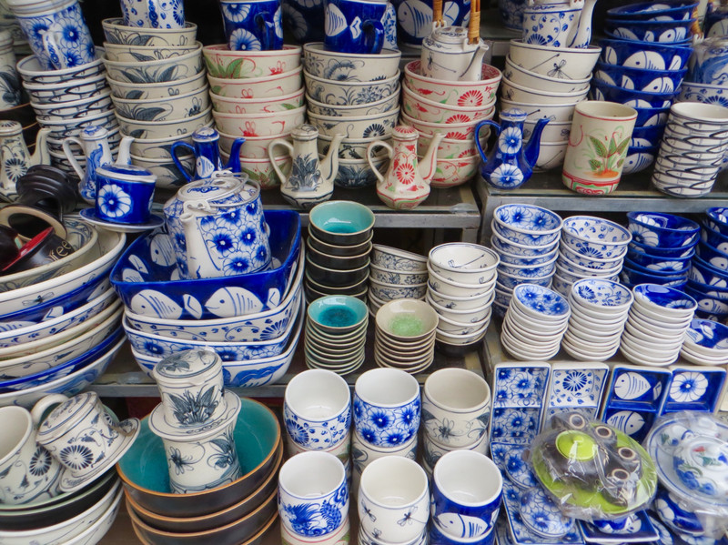 Blue and white ceramics for sale