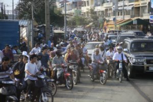 leaving Phmon Penh