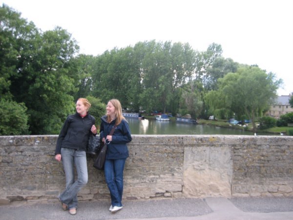 Jane and Emma in Lechlade