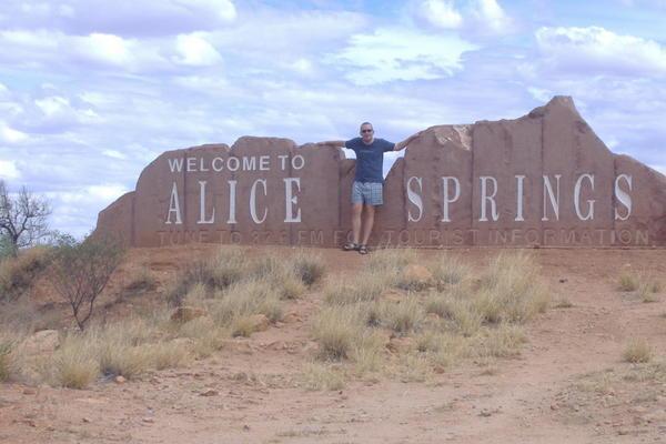 Welcome to Alice Springs, Australia!