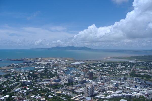 View of Townsville from Castle Hill Summit