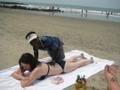 Massage on the beach