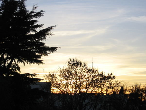 My first French sunset