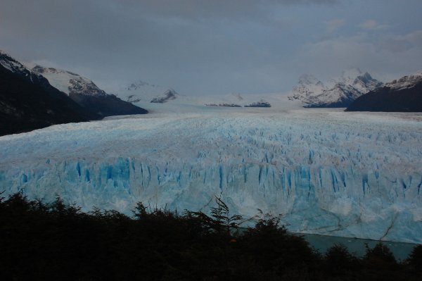 Perito Moreno Glacier before sunrise