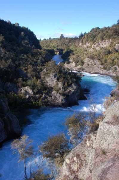 Aratiatia Rapids(Watch the water level rise from the dam opening)