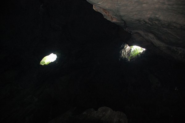 The eyes of the cave