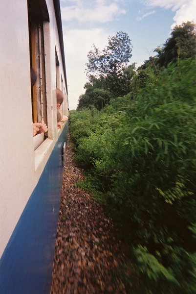 Train on Death Railway