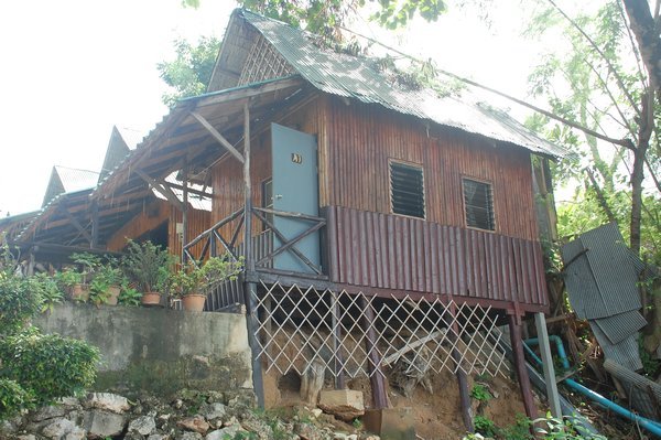 Our hut in Kanchanaburi