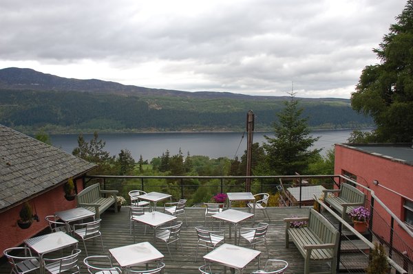 View of Loch Ness from our hotel room
