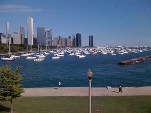 Chicago by the lake