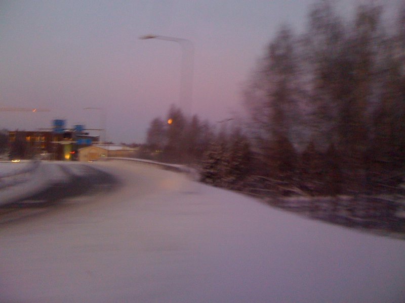 on the way to reindeer farm