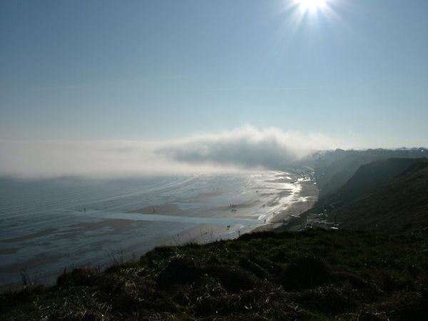 Sea Fog over Filey