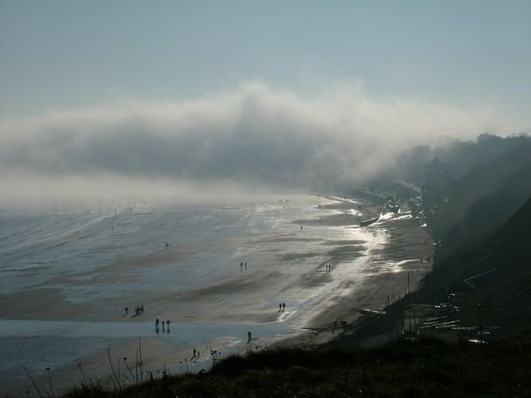 Sea Fog over Filey (2)