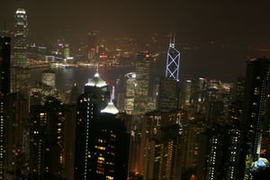 Hong Kong At Night