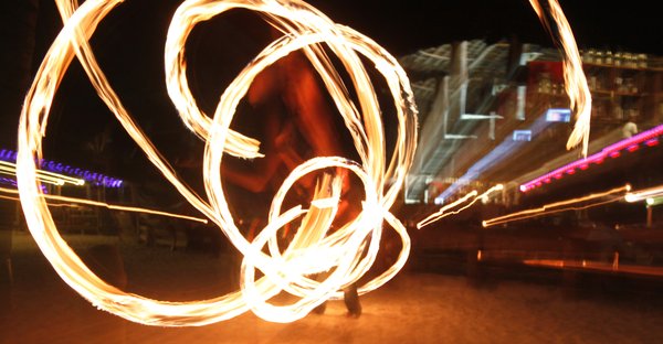 My Fire Spinning Show