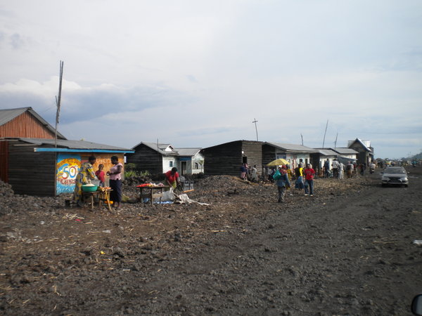 Volcanic Streets Of Goma
