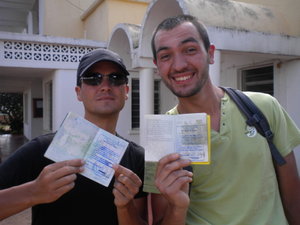 After 7 Days Myself & Tim Finally Get Our Visas In kigali