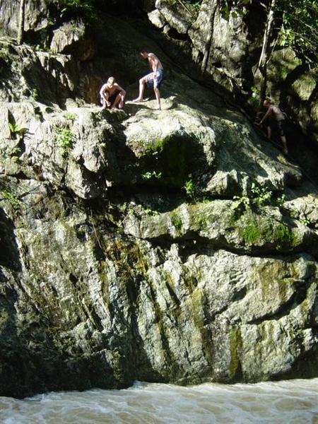 Cliff Jumping at Home